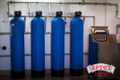 Четырехступенчатая система фильтрации воды